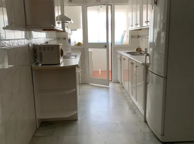 公寓 Luminoso 1ª Linea Arena Beach_estepona